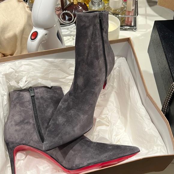 Christian Louboutin Shoes - Christian louboutin suede boots